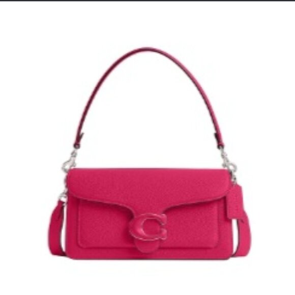 Coach Handbags - Tabby 26 genuine leather dragonfruit color Coach crossbody or shoulder bag